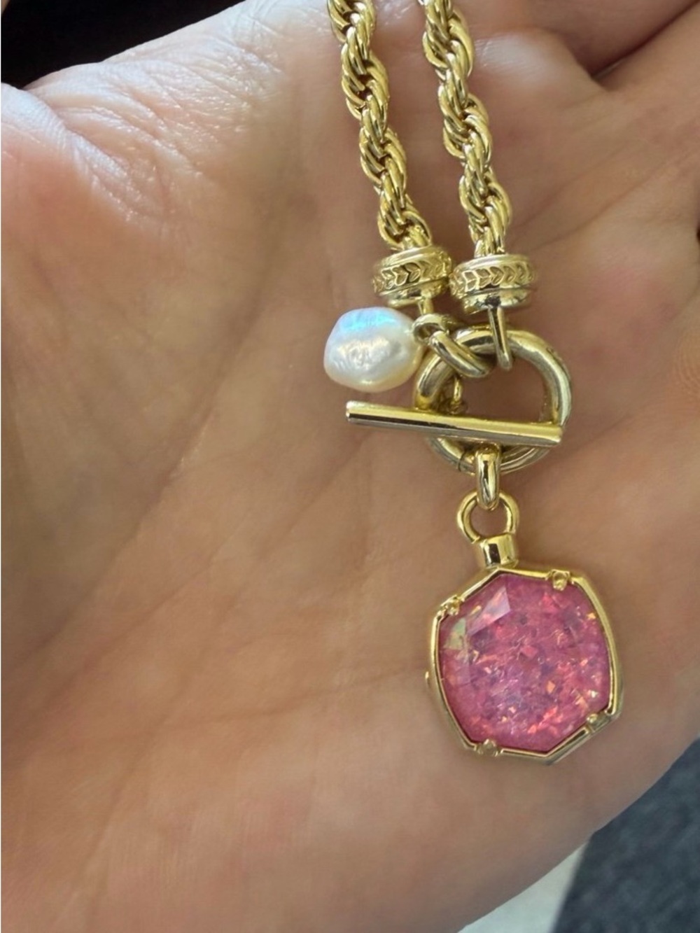 Kendra Scott Barbie collab necklace and earrings